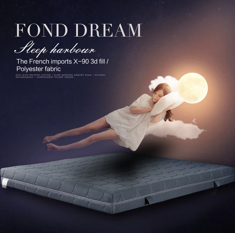 3D Space Material Mattress Durable Suitable for 4 Season Pure 3D Material 3D Breathable Spacer Fabric Mattress