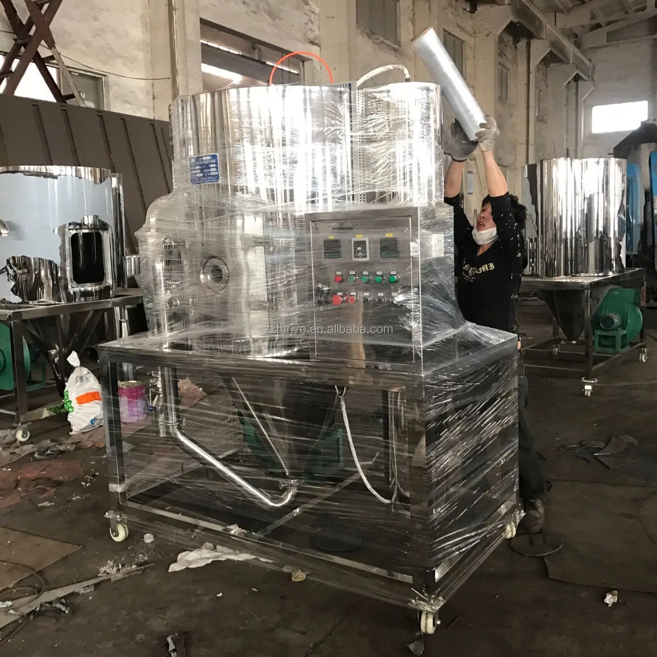 Hot Sell Powder Spray Drying Machine / Spray Drying Tower Detergent