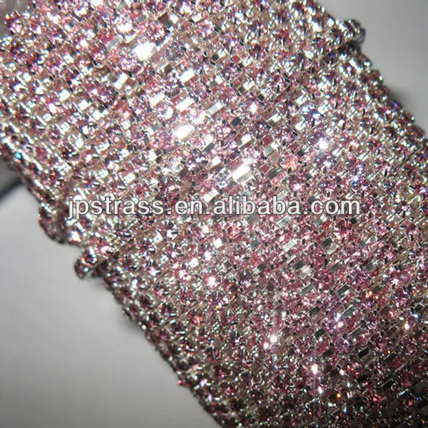 Crystal Ab Rhinestone Chain Trims Cup Chain Wedding Dress