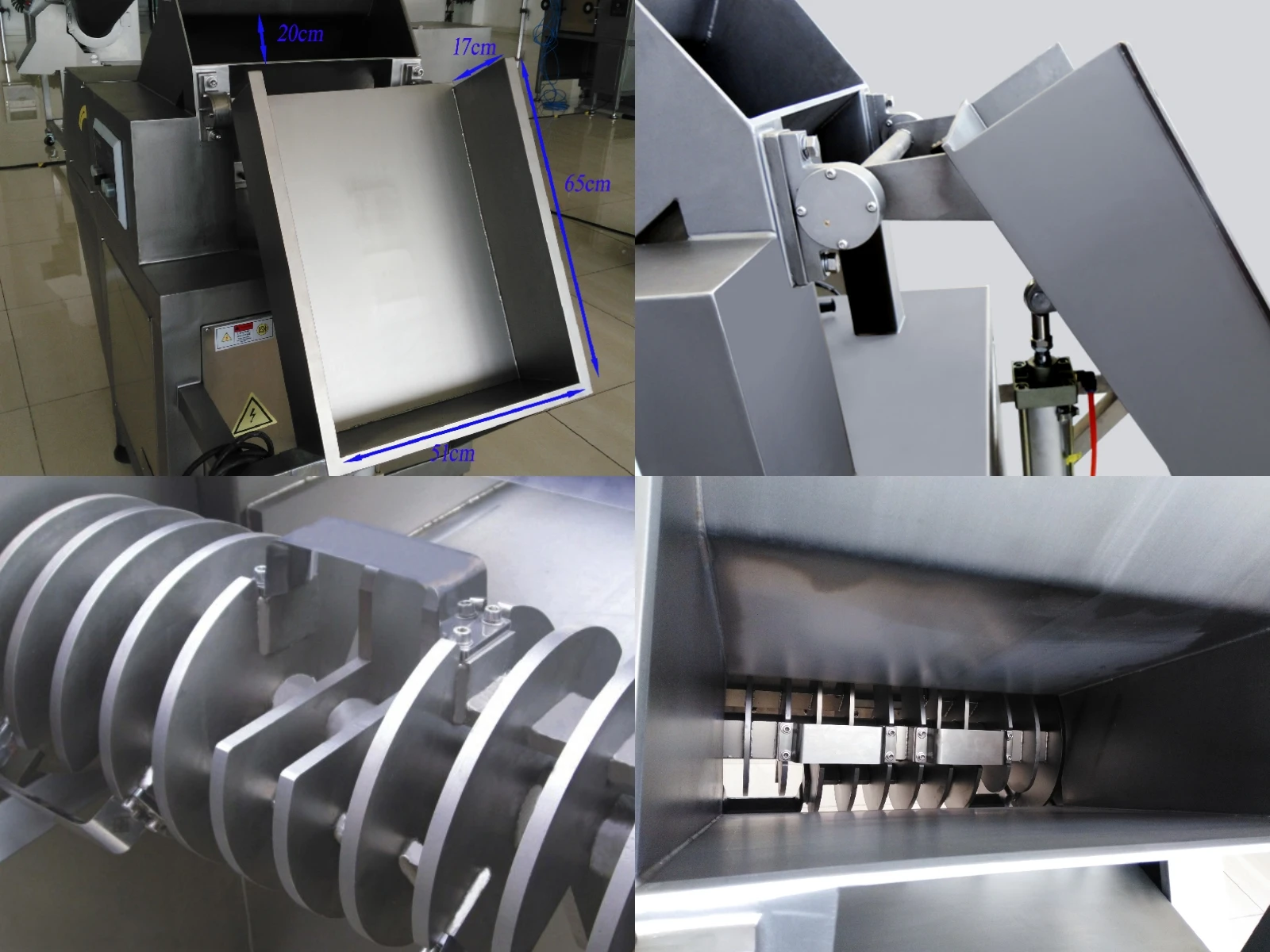 Frozen meat flaker 1000kg / 2000kg /h meat cutter meat block cutting machine