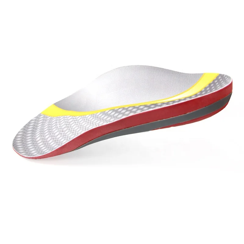 

3/4 length Orthotic Insoles with Arch Support and Heel pad Helps Fallen Arches and Plantar Fasciitis, Customized