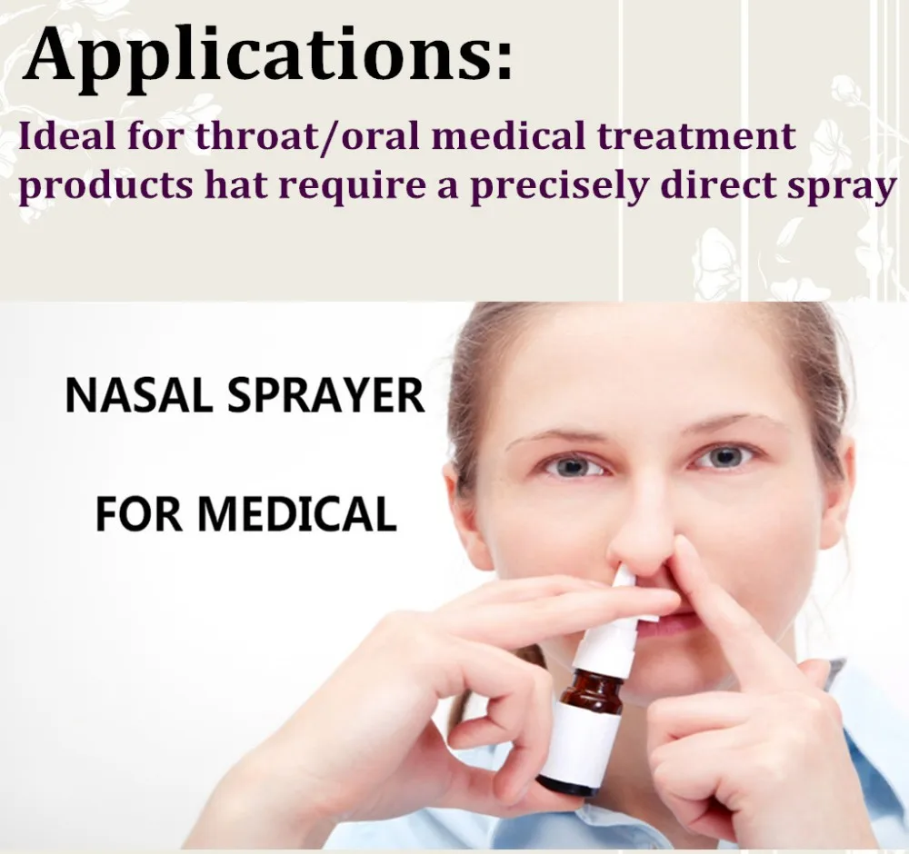 18mm 20mm plastic nasal spray