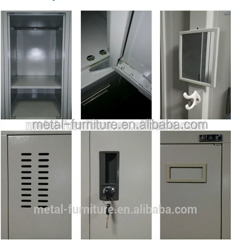 Se Dormitorio De La Escuela De Acero De 4 Puertas Armario Barato