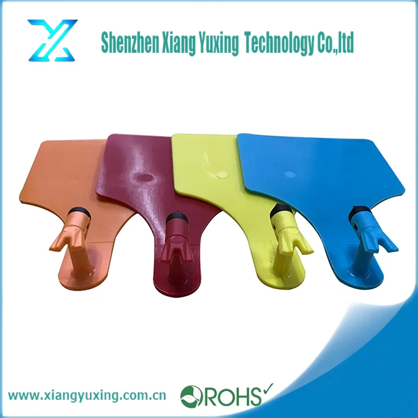Pig Farming Laser Printing Plastic TPU ear tag for cattle