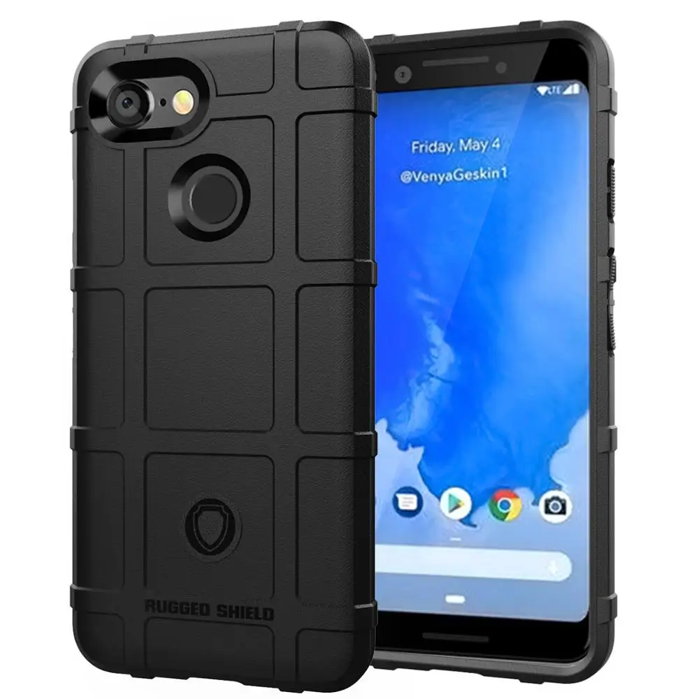 

shockproof tpu mobile phone case for Google Pixel 3 back cover, 5colors