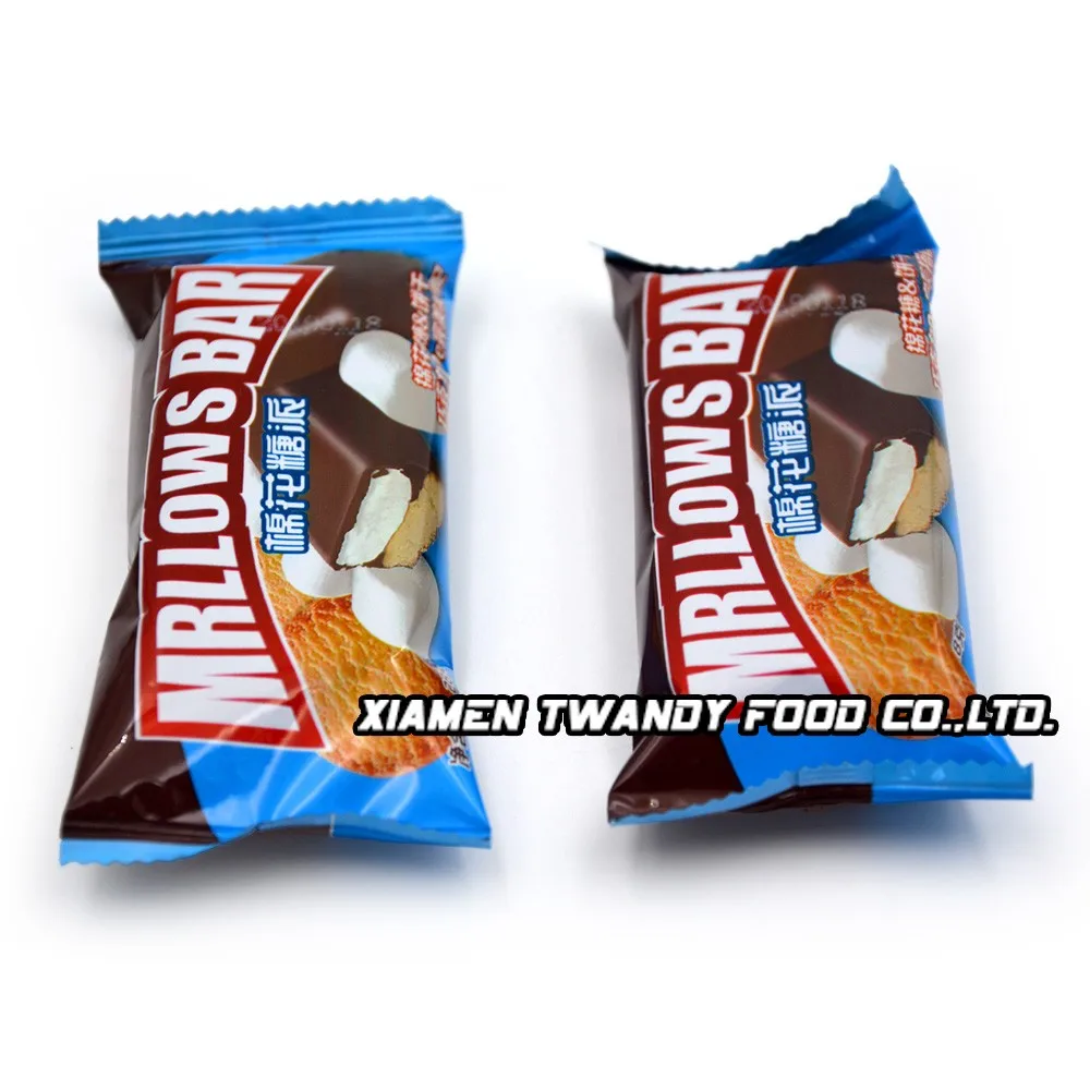 Center Filled Chocolate Coated Marshmallow Cake Buy Chocolate Cover Marshmallow,Halal