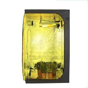 Image of Greenhouse hydroponics grow tent 100x100x200cm