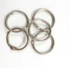 round metal nickel binding rings small book ring notebook open rings