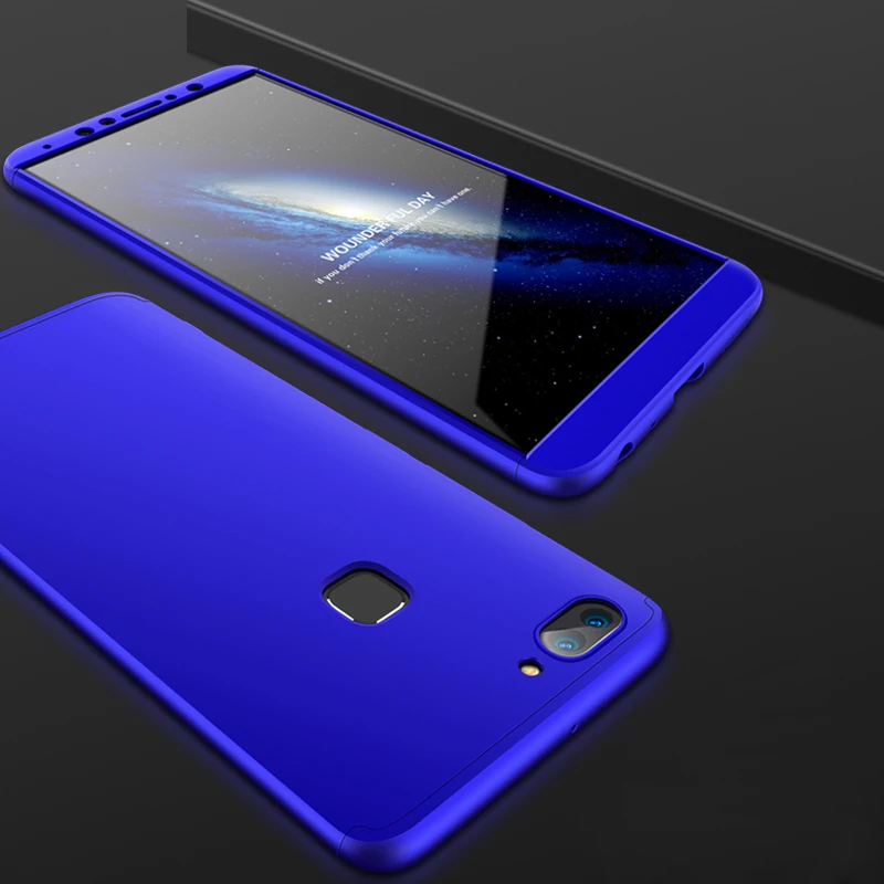 case for Vivo X20 Cover, Removable 3in1 Hard PC Shield Back Cover Case for Vivo X20 phone cases