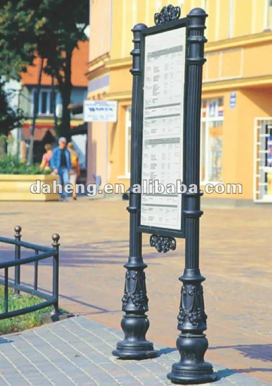 Outdoor Aluminum Decorative Street Sign Posts Buy Aluminum