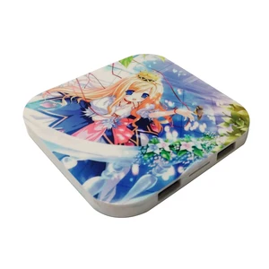Wireless Qi Charger Dual USB Hub