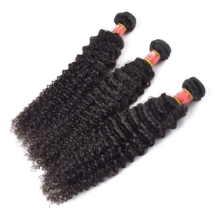 

top sale natural black 100% full cuticle curly hair vendors