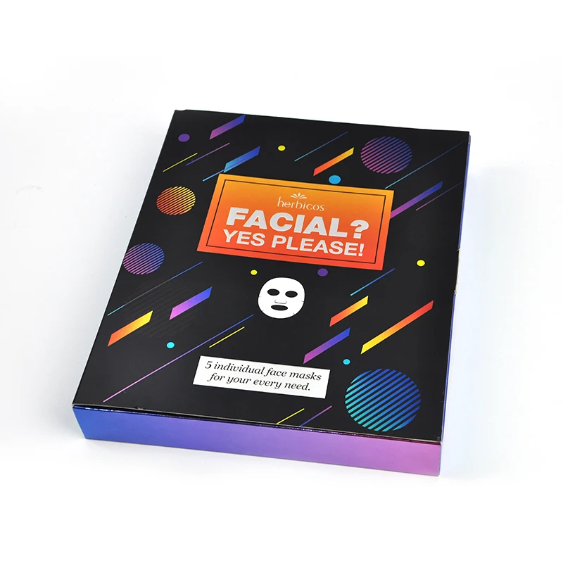 

Book style Customized combination fruit Herb Mask For Anti Wrinkle Face whitening