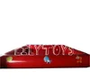 Hot selling red ocean theme inflatable pool for kids amusing fishing