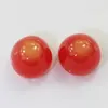 22MM Acrylic Plastic Cherry Berry Fruit Shape Beads Smooth Round Beads Charms For Jewelry Necklace Earring Making Supplier
