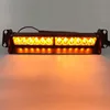 16 LED High Intensity LED Emergency Hazard Warning Strobe Lights 18 Modes for Interior Roof Dash Windshield with Suction Cup