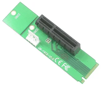 Ngff M2 To Pci-e 4x Slot Riser Card M Key M.2 Ssd Port To Pci Express ...