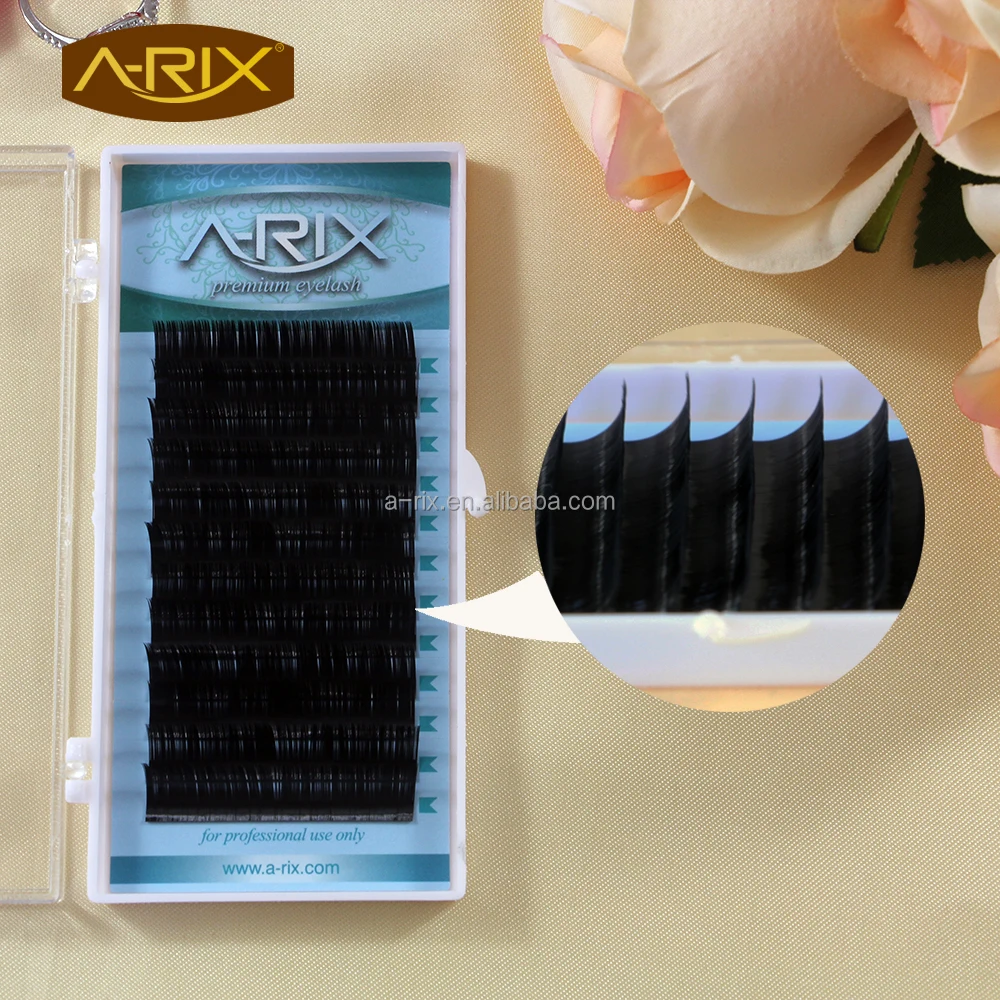 

Wholesale private label mixed size very black eyelash extension