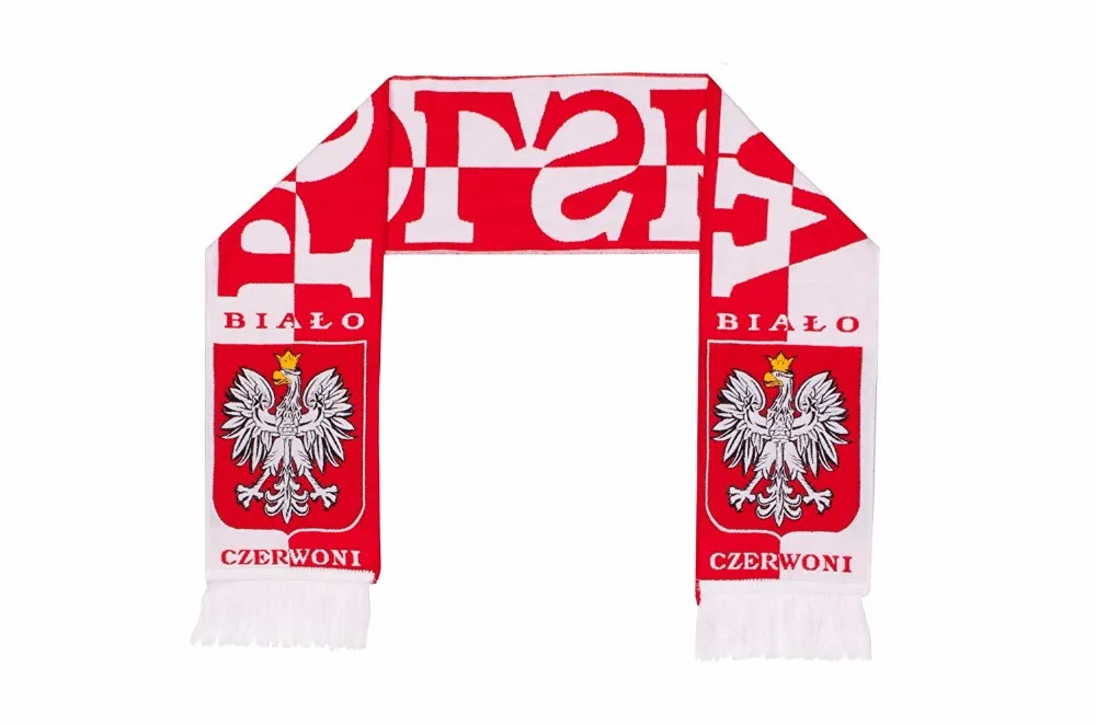 2018 World Cup Poland Fans Soccer Scarves 32 Qualifying Teams Buy