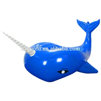 narwhal pool toy