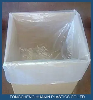 Poly Square Bottom Bag Pallet Top Cover Bags Plastic Vinyl For Machines Covers Flat Product On