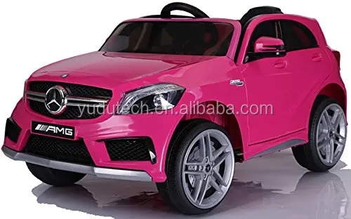 Licensed Mercedes Benz A45 Amg Suv Ride On 12v Kinderauto Kinderfahrzeug Pinkrosa View Ride On Car Kulaber Product Details From Jiangmen Yudu