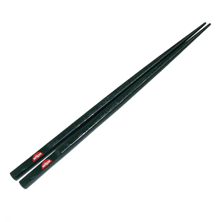 

Fancy black plastic bulk chopsticks with logo, Blue;red;green;black;white .etc