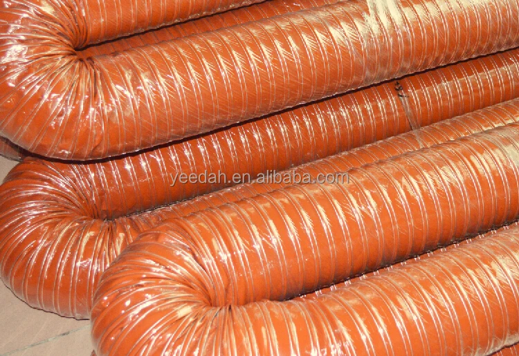 Heat resistant flex air duct