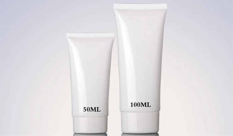 50ml/100ml Pe Material Facial Cleanser Packaging Tube Plastic Empty ...