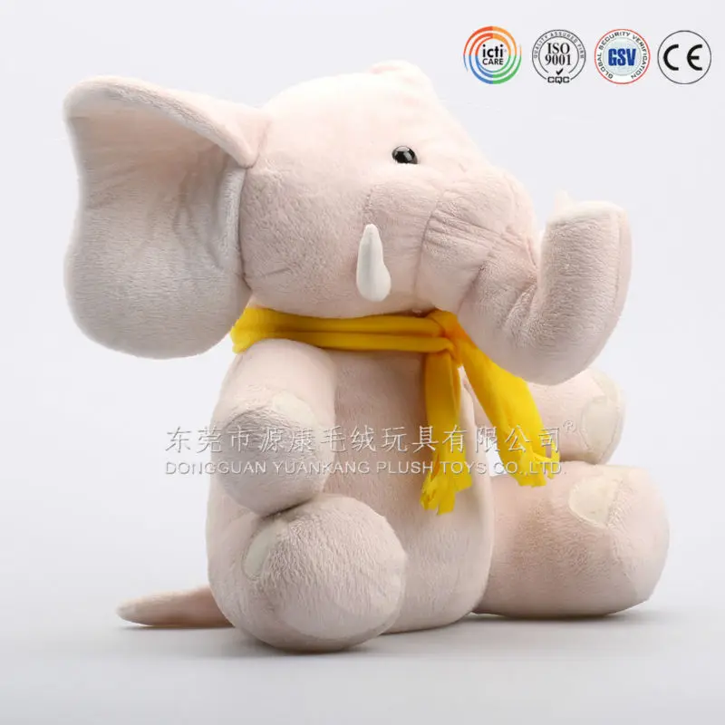 white elephant plush toy