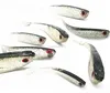 Fishing Soft Lure Bait Natural Attractant Artificial Black Simulation Fish Catch 7cm/10cm 5 Pieces/Bag