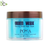 

Private label POSA Gum Wax hair styling strong holding edge control long lasting edge gel formulated in Italy