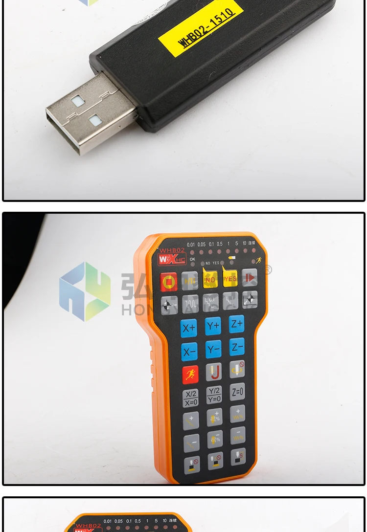 Nc Studio Control CNC 3axis NC Studio Controller USB Wireless DSP XHC WHB02