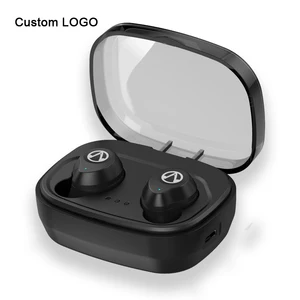 New Logo Custom earbuds tws headphone wireless bluetooth earphone with charging case for samsung