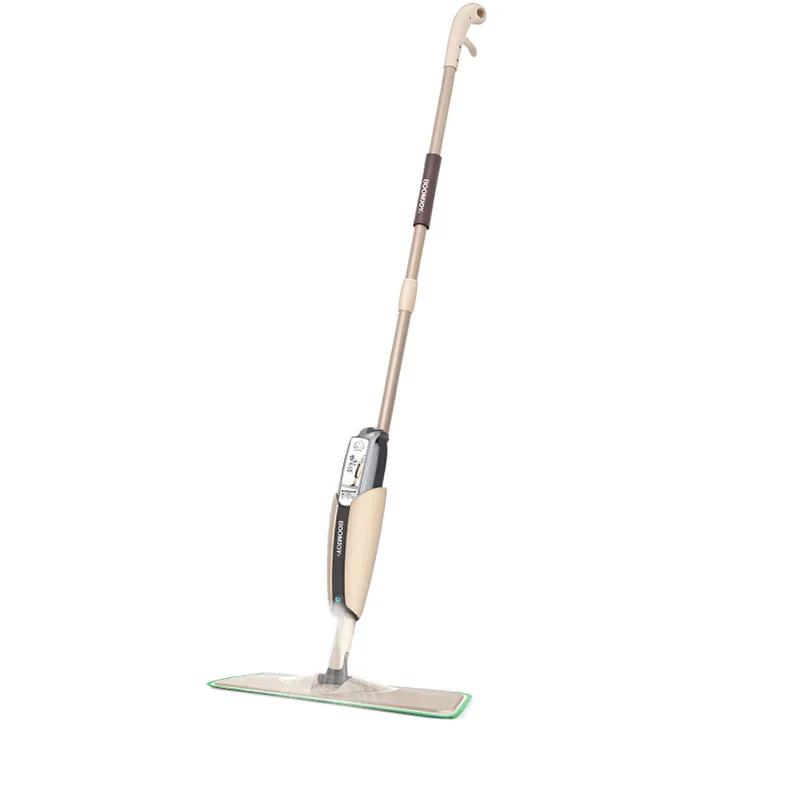 

high quality 360 swivel microfiber spray flat mop with sweeper