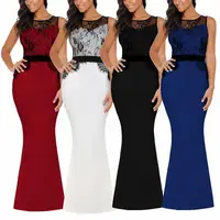 

80509-MX93 4 colors elegant dress for women