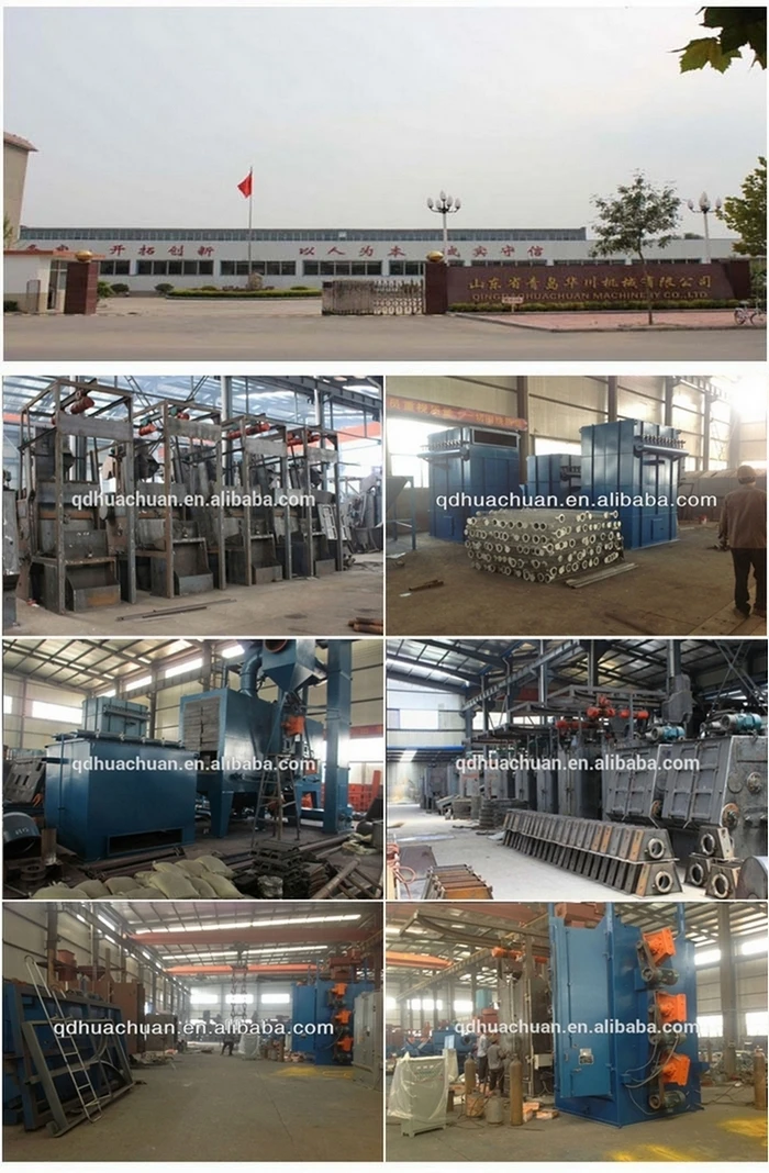 High Production Easy Use Abrasive Descale Shot Blasting Machine for ...