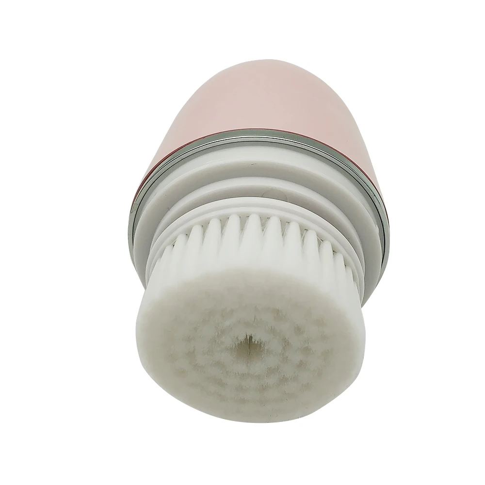 

Amazon Bestseller Dual Cleansing Rotary Brush 3 in 1 360 Degree Rotary Facial Brush, White;pink