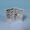 Professional Manufacturer Offer Customize Cosmetic multi-page label leaflet Label,multi layer label,double layer label