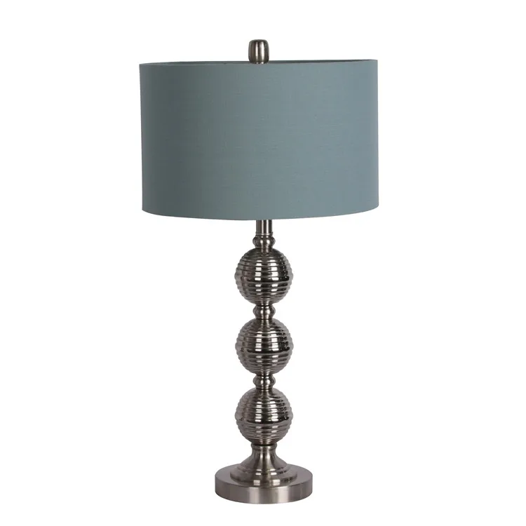 2019 new Metal table lamp/Brushed Nickel metal light/Decorative Table Lamp For Home Hotel
