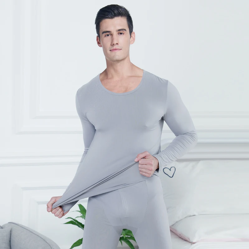 
2020 Soft Comfortable mens thin Long Johns Thermal Underwear in winter to keep warm underwear clothing 