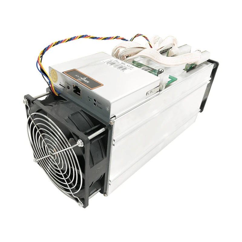 

Stock bitcoin new used second hand miner s9i Aisc Bitmain Antminer S9 with power supply, Silver and black