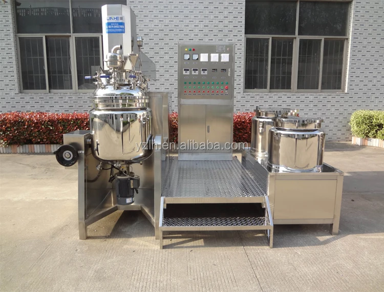 vacuum mixer homogenizer