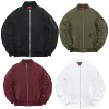 Free Sample Stock Wholesale Raglan Sleeve Edition MA 1 Flight Men Bomber Jacket