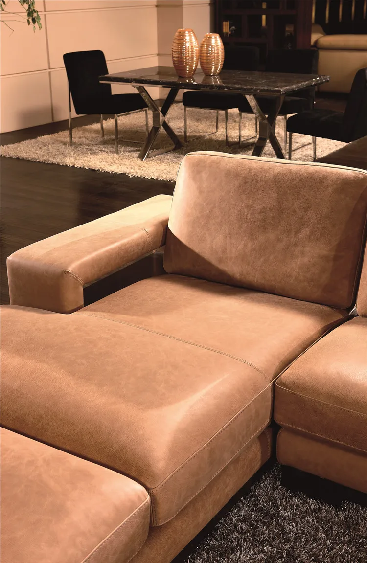 Factory Wholesale Corner Sofa Leather Turkey For Turkish Living Room