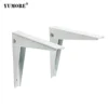 Factory powder coated concealed wall mounted brackets for exhibition booth metal support shelf bracket