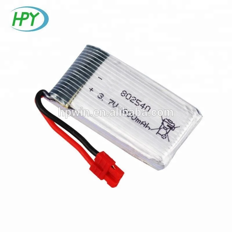 thumbnail image 2 of Snaptain 3.7V 600mAh 30C 802540 Lipo Batterie Pour Syma X5 2 of 11