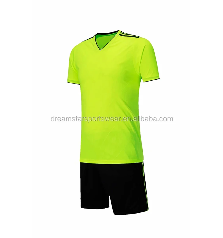 Custom Sportswear Plain Yellow Soccer Jersey For Sale - Buy Plain ...