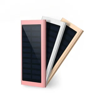 Portable Solar Power Bank 10000mAh Battery