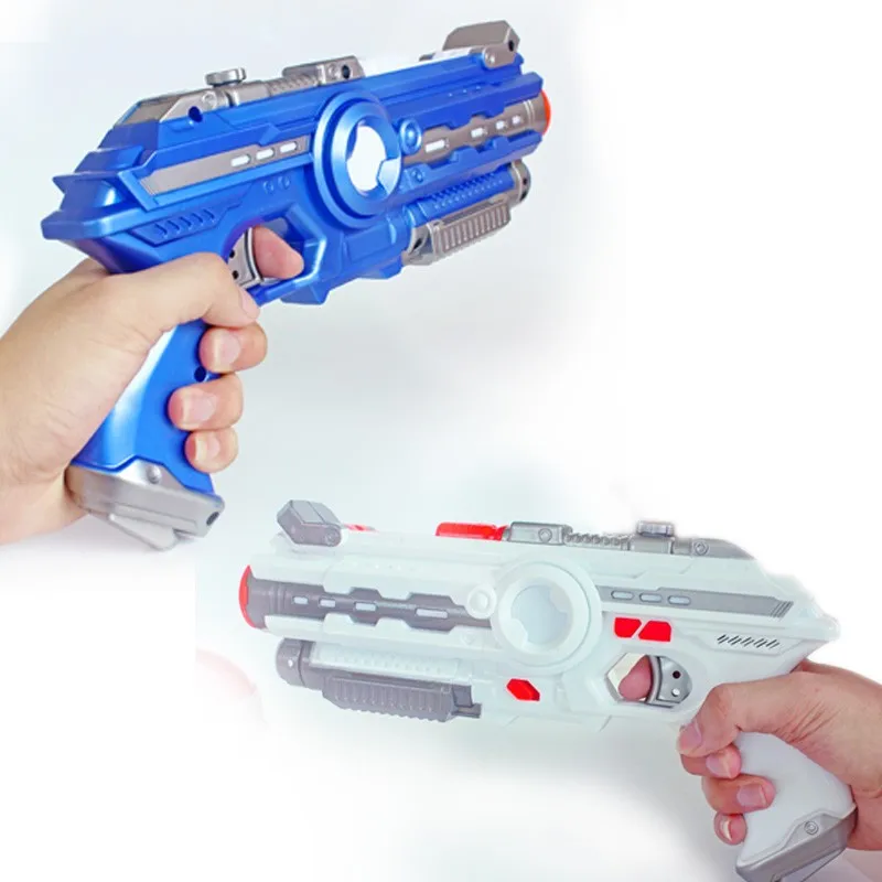 toy laser gun and laser target system